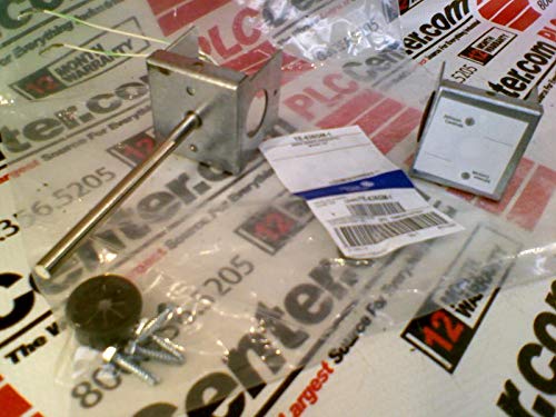 TE-636GM-1 Series TE-6300 Thermistor Temperature Sensor, 10k ohm, Type II, Metal Enclosure, Duct Mounting Style, 4" Probe Length