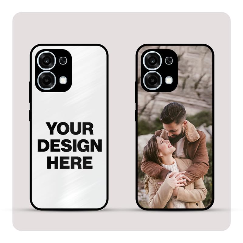 Image of Personalized Back Cover for Oppo F31 | Custom Case with Name, Photo or Logo | PrintShield Hybrid with Soft TPU Grip & Scratch Protection