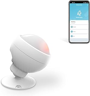 WIFI Motion Sensor, Smart Home Security Systems Battery Powered Wireless Infrared PIR Motion Detector Burglar Alarm with Smart APP Track 24 hr, Outdoor Indoor Use for Home Shop Office