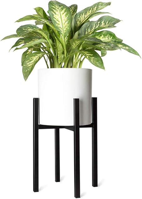 Adjustable Plant Stand,Indoor Outdoor Plant Flower Holders,Retro Mid Century Modern Expandable Plant Flower Pot Display Stand Rack for Garden Balcony Home Office Decor(Plant & Pot Not Included)