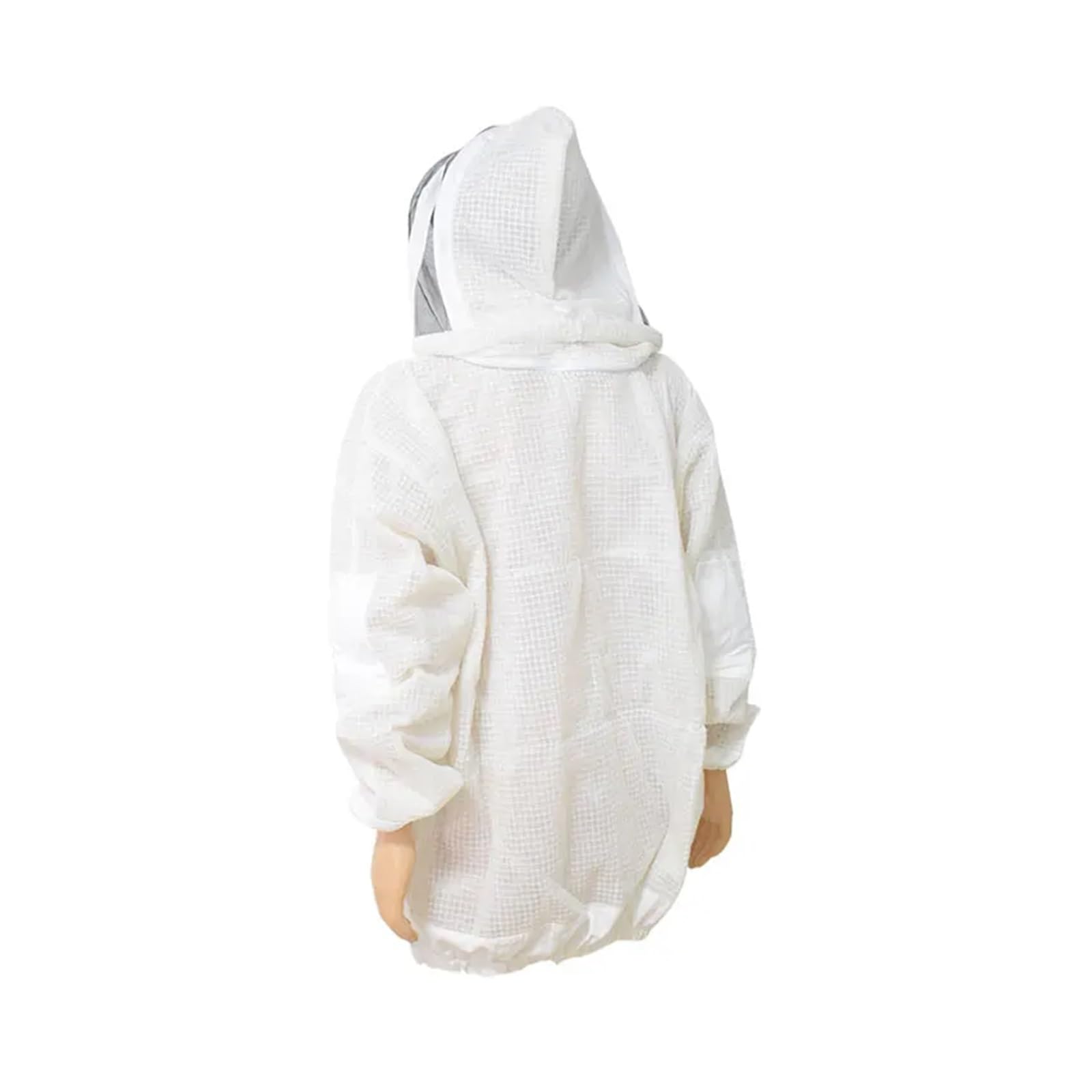 Tuta da apicoltore, Tuta anti-ape professionale, abbigliamento for coltura traspirante a 3 strati, tuta traspirante for coltura, giacca for coltura ventilata per apicoltore da giardino e apicoltore(3X