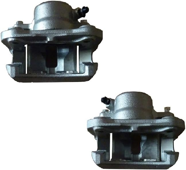 DRIVESTAR 19B3514+19B3515 NEW Pair Front Disc Brake Caliper w/Bracket
