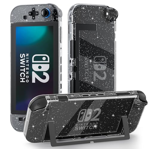 FANPL Nintendo Switch 2 Glitzer Schutzhülle Transparent