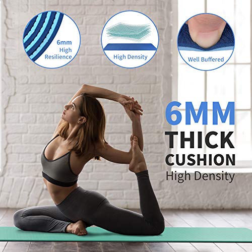 image for CAMBIVO Extra Wide Yoga Mat for Women and Men (72
