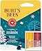 Burt’s Bees Holiday Minis Lip Balm Gift Set, Natural Origin Lip Care, 2 Tubes, 0.049 oz.