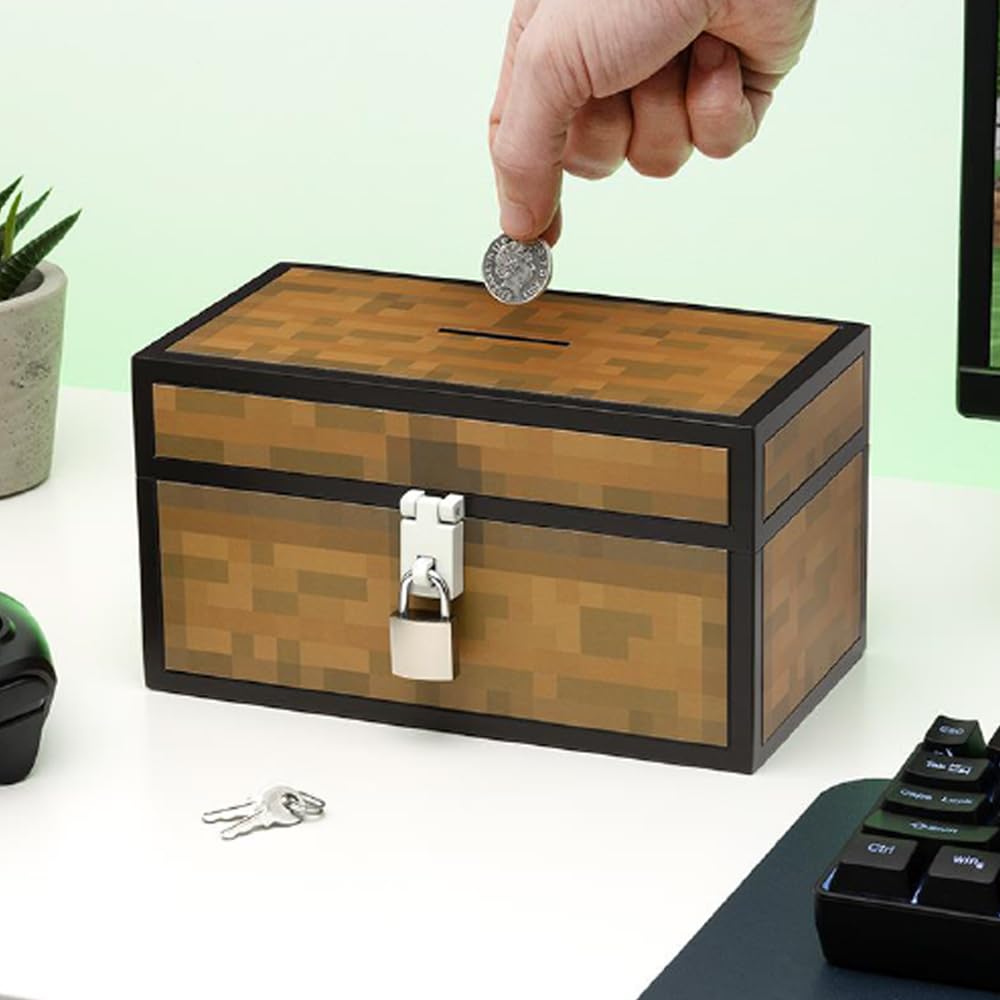 Amazon.co.jp: [Officially Licensed Product] Minecraft Chest Piggy