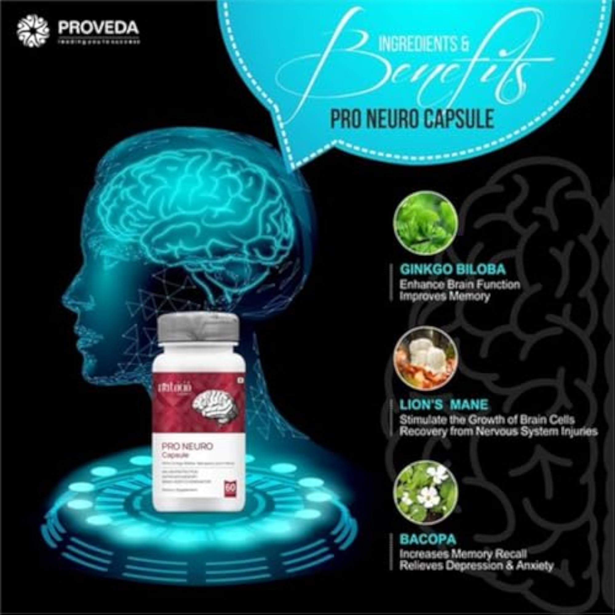 PRO NEURO 60 Capsules