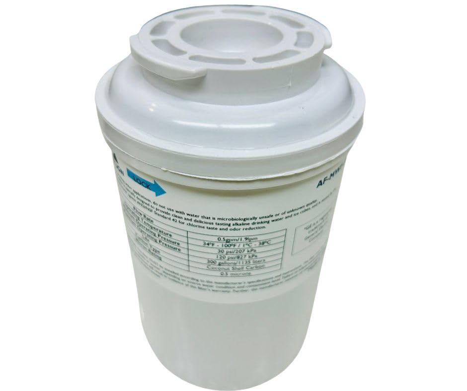 AF-MWF-Alkaline Water Filter Replacement (pH level 9.0) Compatible with GE model MWF (2X life) by THINKALKALINE