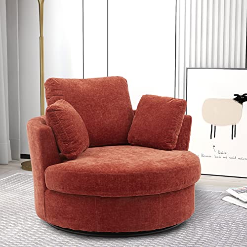 Setawix Corduroy Single Sofa Chair With Ottoman - Indoor Chaise Lounge For Bedroom Or Living Room - Green