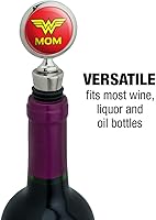 Vista 4 de Wonder Woman Wonder Mom Logo Tapón para botella de vino