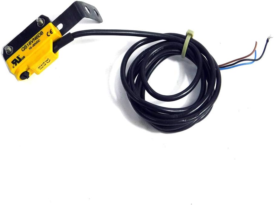 BANNER ENGINEERING QS18VN6DB 2 M (6.5 FT) Cable, (Flush Front), Input 10-30V DC, (61663), Output Complementary Solid State NPN, Sensor, Range 450 MM