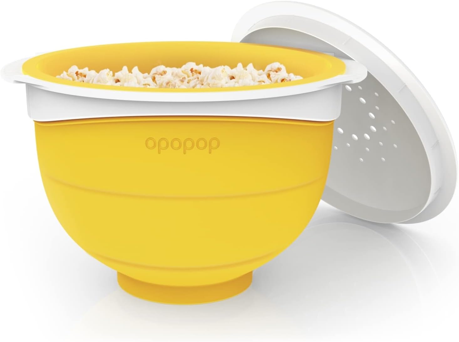 Norpro Microwave Popcorn Popper, 10.5" x 5" x 10.5", Red, w