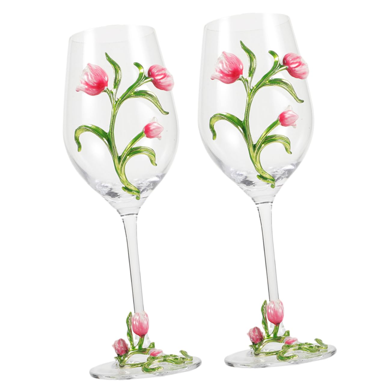 Verre avec peinture Alipis : fini les verres confondus pendant les fêtes de mariage