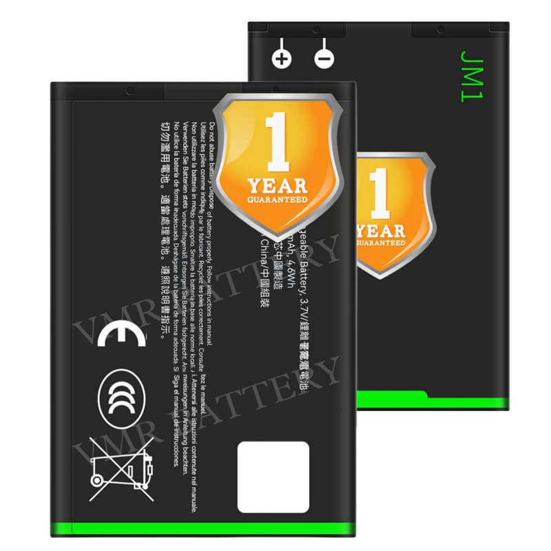 Image of Original JM1 Battery Compatible for BlackBerry Bold 9790 | Bold 9900 | Bold 9930 | Torch 9850 | Torch 9860 | Curve 9380 - (1230mAh) - 1 Year Warranty K7