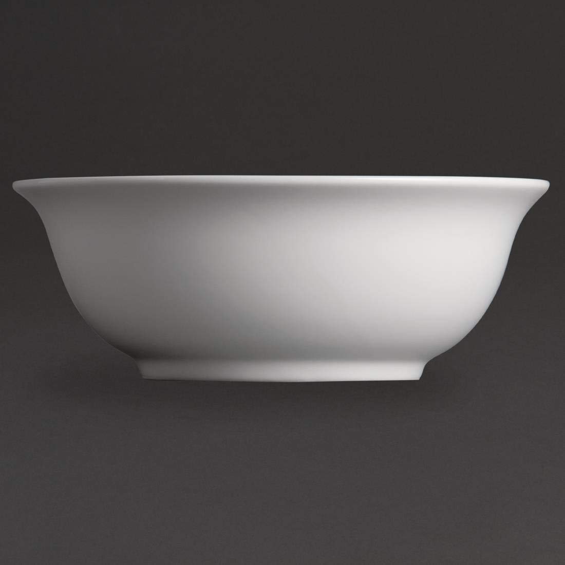 6 X Olympia białe naczynia do sałatek 235 mm porcelana kuchnia zastawa stołowa