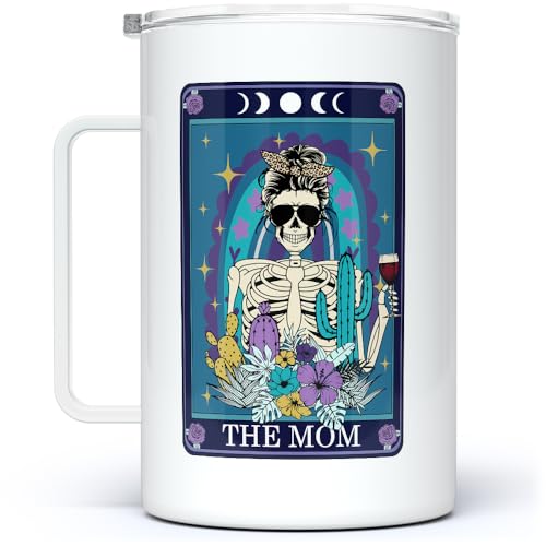 Loftipop The Mom Tarot Card Taza Térmica de Acero Inoxidable miniatura 1