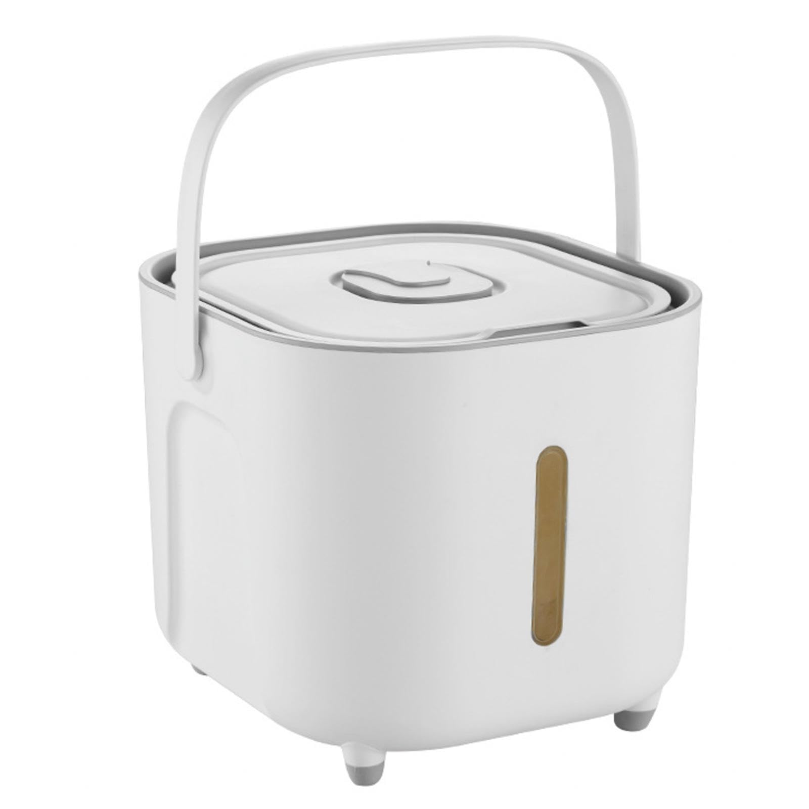 NIBHZ Distributore di Riso | Dispenser per La Conservazione dei Fagioli con Misurino - Barile per La Conservazione del Riso, Distributore di Cereali, Distributore di Alimenti