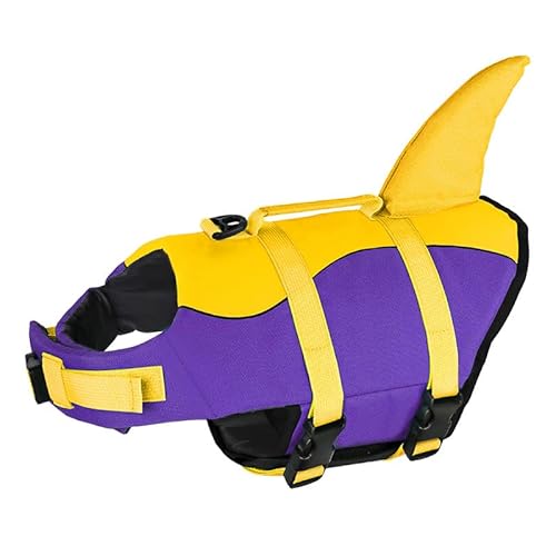 Dog Life Jacket with Shark Fin Design, Swimming Safety Vest