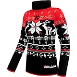 Der Pullover bietet eine angenehme Passform, die sich an die Körperform anpasst.