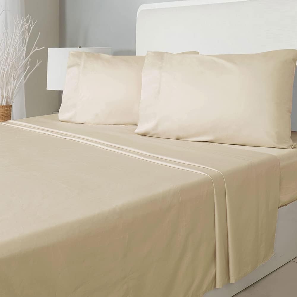 Milano Luxury Collections Cotton Sateen Bedding Sheets