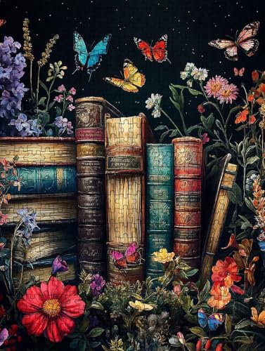 Rompecabezas adultos puzzle 4000 piezas mariposa de flores juego educativo