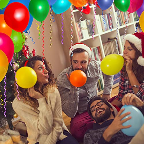 Curling Ribbon,7 Pack Curling Ribbons Shiny Metallic Balloon String Roll Gift Wrapping Ribbon For Party Festival Art Craft Decor Florist Flowers Decoration (5 Mm, 100 Yard/Roll) #TOP3