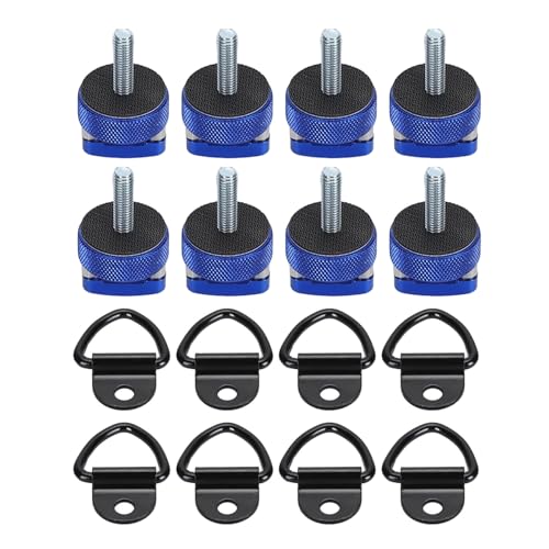 Tornillos de pulgar de aluminio billet M8 de alta resistencia para Bronco 6