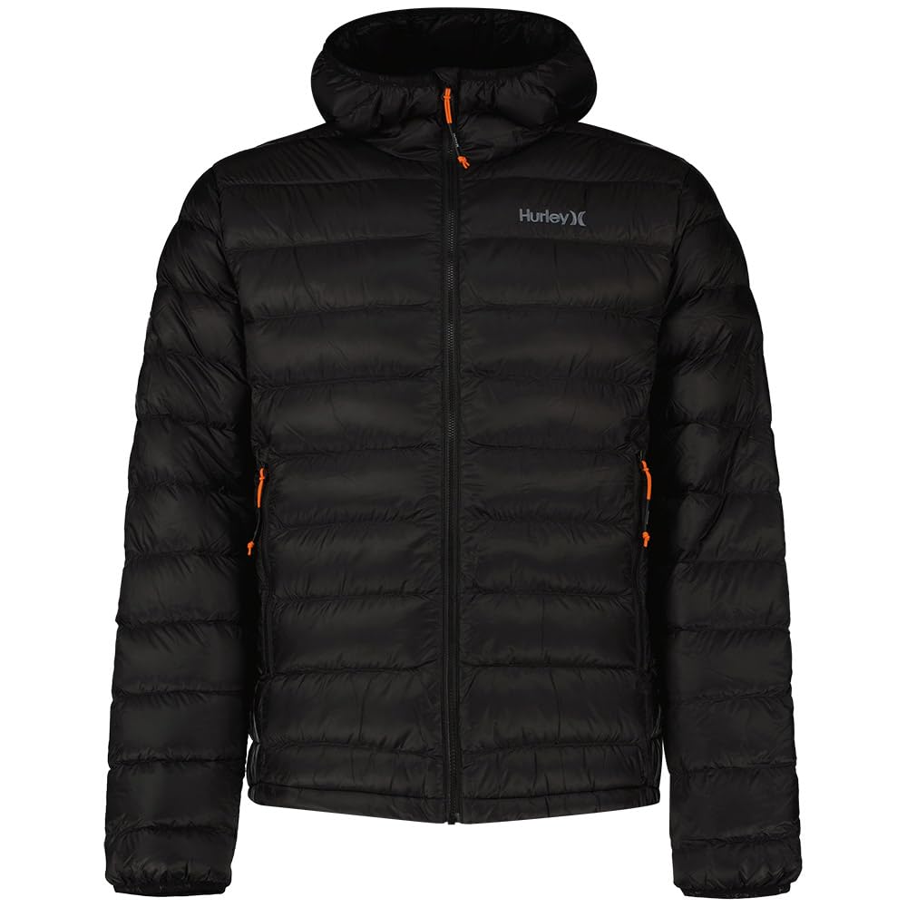 Jacket men - Cayuga puffer, Black, S