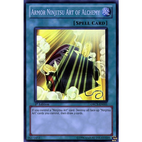 Carte Yu-Gi-Oh! Art Ninjitsu De La Supermétamorphose (SR) [ORCS