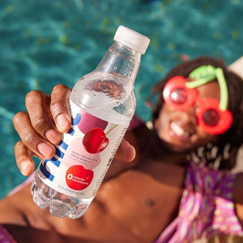 Image of Hint Bottled Water, Blue Variety Pack and Red Variety Pack Bundle - Purified Flavored Water with Zero Calories, Sugar Free, Natural Flavors - 16 Fl Oz (Pack of 24)