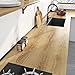 Livelynine Vinilo Adhesivo Muebles Madera Roble Natural Papel Adhesivo para Muebles de Cocina Armarios Puerta Mesa Impermeable Vinilo Encimera Cocina Madera Claro Papel Pintado Autoadhesivo 40CMx2M