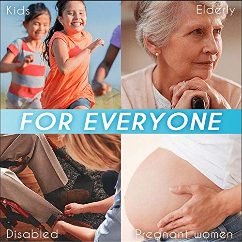 image for Feeke 6 Pack Lazy Shoe Helper Fits All Shoes - Portable Easy on & Off 