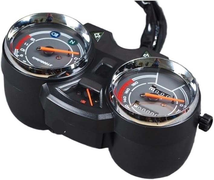 Motorcycle Speedometer Gauge Motorcycle Tachometer Tachometer Fuel Gauge 12V LED Instrument Motorcycle Odometer for GN125 GN150 GN 125 150 125cc 150cc