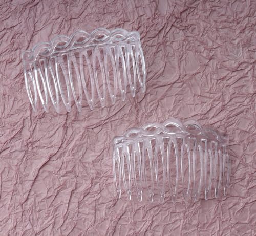 Ruwado RY1159 6 Pcs 11 Teeth Hair Side Combs 8.2 X 5.3 Cm Tortoise French Twist Hair Barrettes Accessories thumb #4