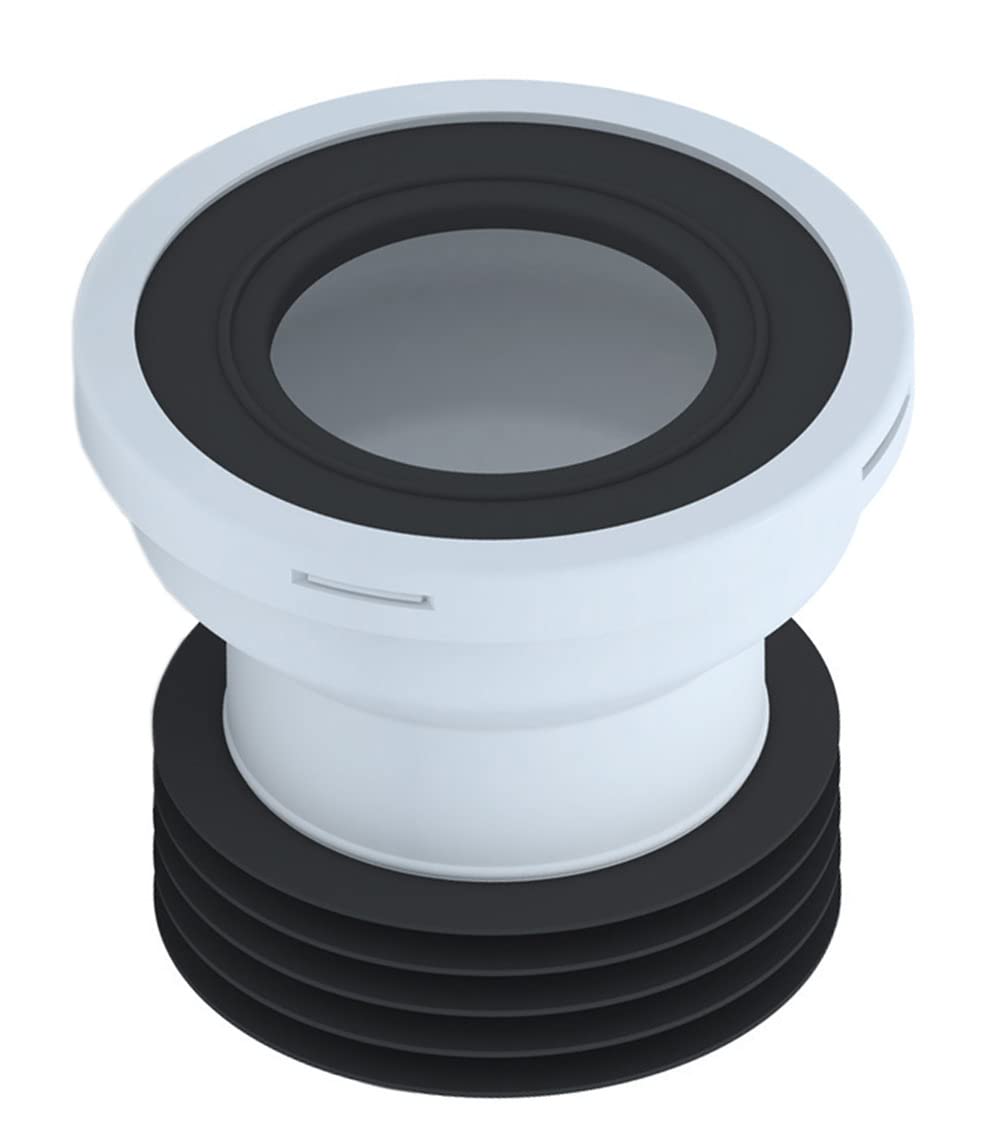 Belvit WC Anschlussstutzen Gerade DN 110 – 1-tlg PVC Manschette