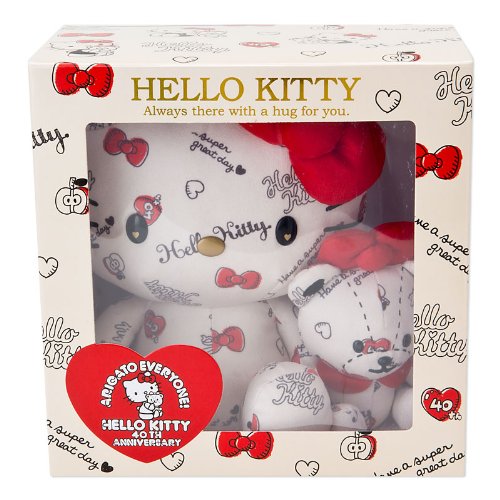 Amazon.co.jp: サンリオ(SANRIO) ハローキティ ぬいぐるみ (40th HUG