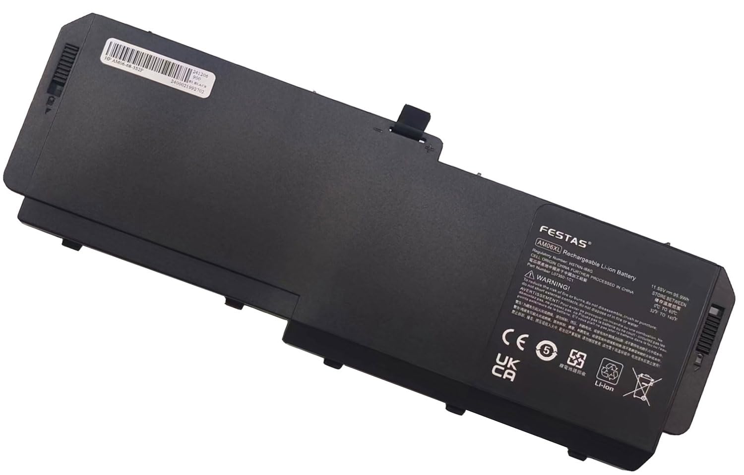 FESTAS AM06XL Batteria Compatibile con HP ZBook 17 G6 Series,