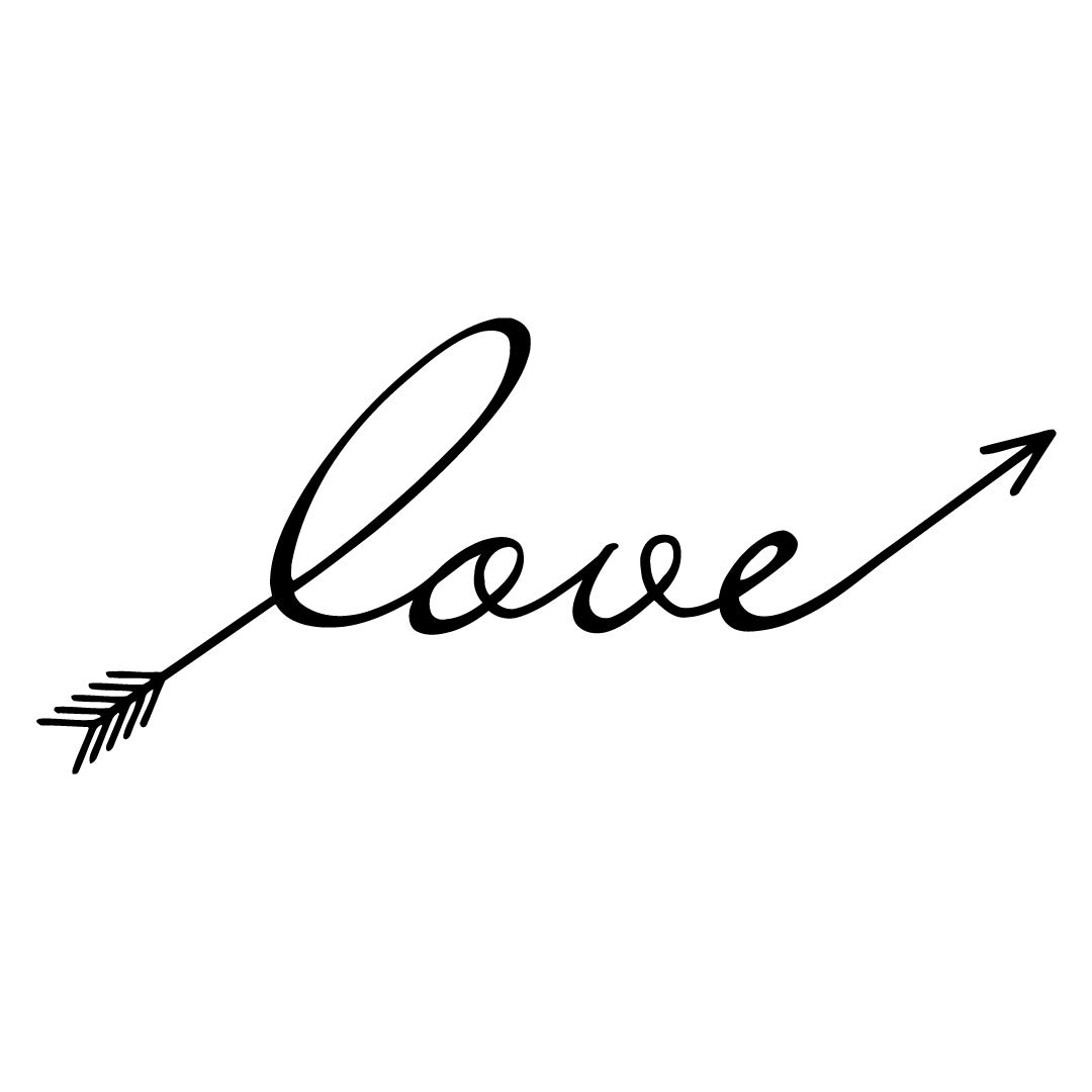 Arrow Wall Decal Love Vinyl Sticker Decals Art Home Decor Mural Wall Decal Arrows Feather Indie Boho Fashion Bohemian Bedroom Dorm ZX46