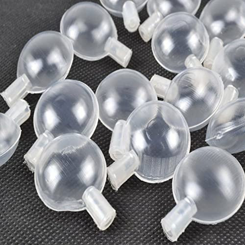 RunFa 50 Stück 35mm Quietscher Rasselkugeln Rasseldosen Rasseln zum Einnähen Füllmaterial in Kuscheltier Quietscher Repair Fix Spielzeug Noise Maker Einfügen Pet Baby Spielzeug Squeaker