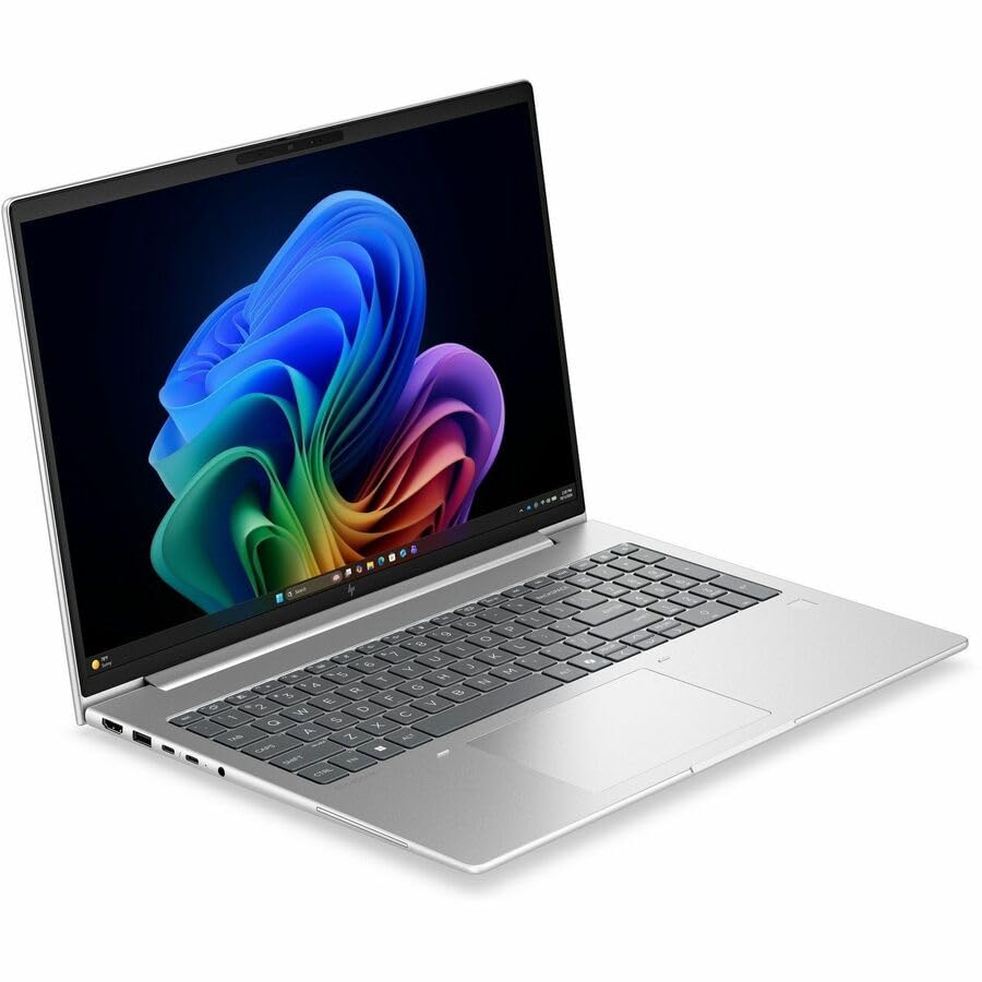 Image of HP EliteBook 6 G2i 16 inch Copilot+ PC Notebook - WUXGA - Intel Core Ultra 5 Series 3 325-16 GB - 512 GB SSD - English Keyboard - Pike Silver Aluminum - Intel Chip - 1920 x 1200 - Windows 11 Pro - - in-