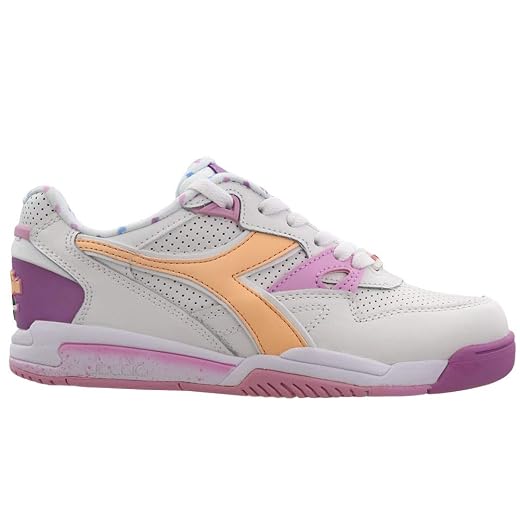 Diadora Womens Rebound Ace Valentine 2 Sneakers Shoes Casual - White - Size 7 B