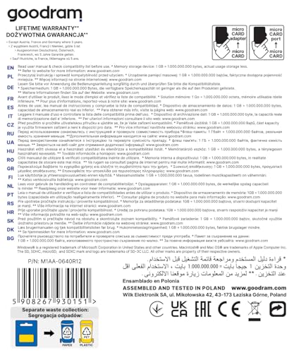 Goodram M1AA MicroSDXC UHS I Classe 10 Neuf - vue 7