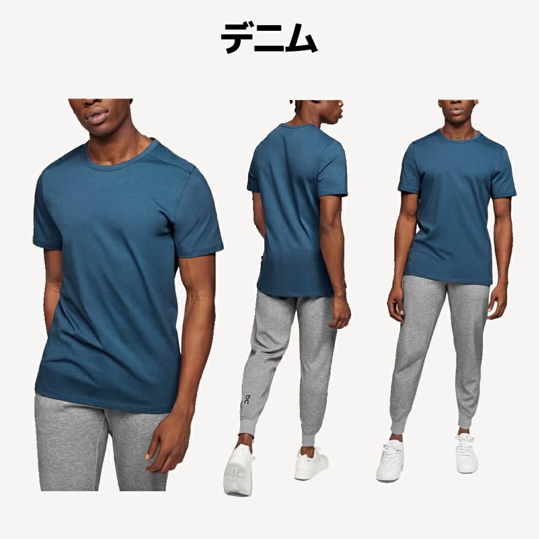 On Running ON Men's Movement-T Tee (US, Alpha, Medium, Regular, Regular, Black)