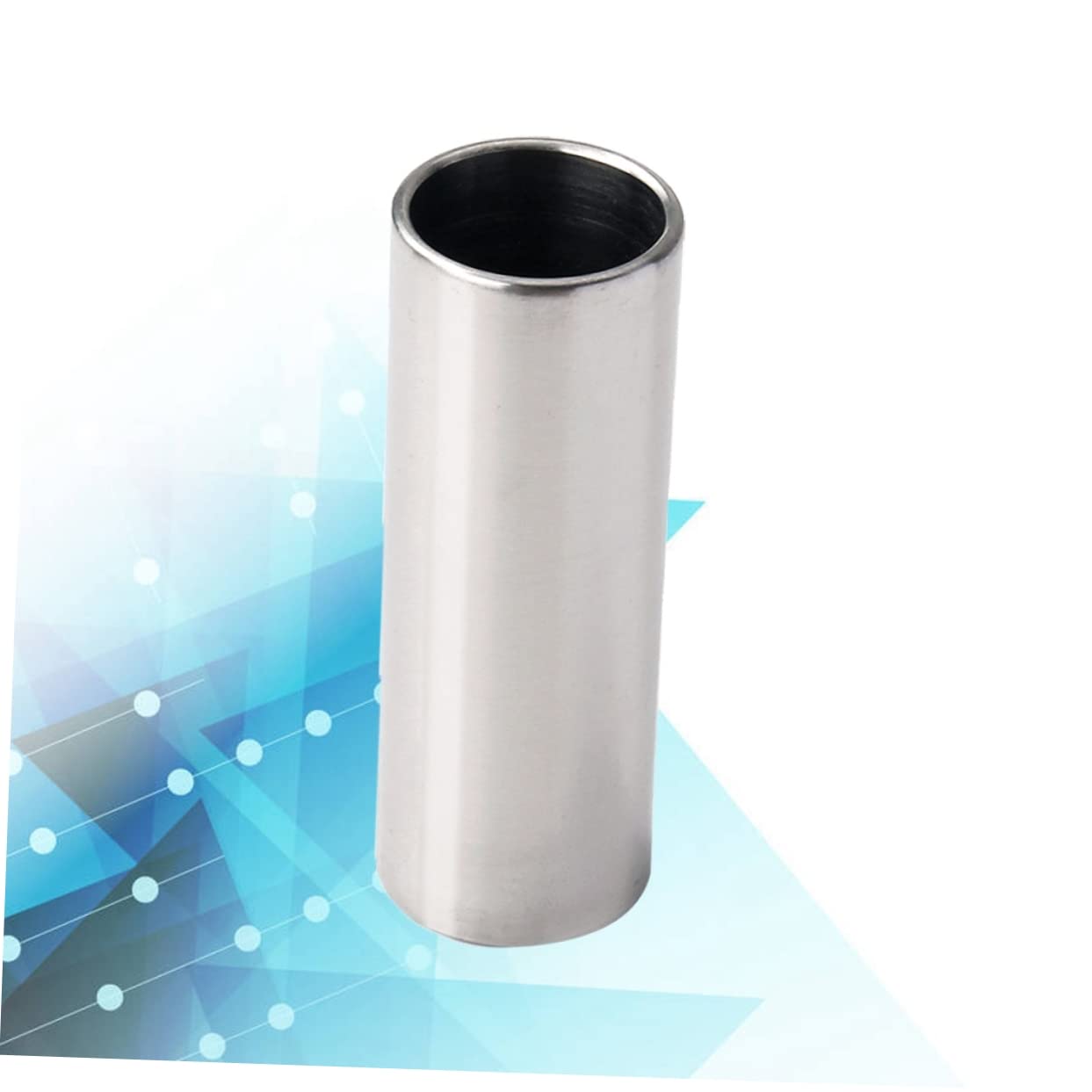 ifundom Chrome Guitar Slide 7cm Long Stainless Steel Rod for Blues Electric and Acoustic Guitars