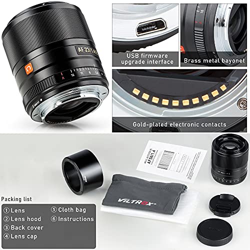 Image of VILTROX AF 56mm F1.4 E Lens for Sony E Mount, f /1.4 Large Aperture Standard Portrait APS-C Prime Lens Compatible with Sony E-Mount a7IV a7CII a7RV a7S III ZV-E10 II ZV-E10 a6700 a6400 a7iii a9 A1