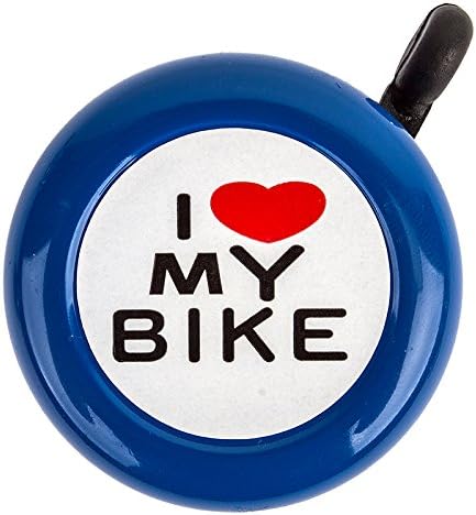 Pyramid "I Love My Bike" Bicycle Bell Blue