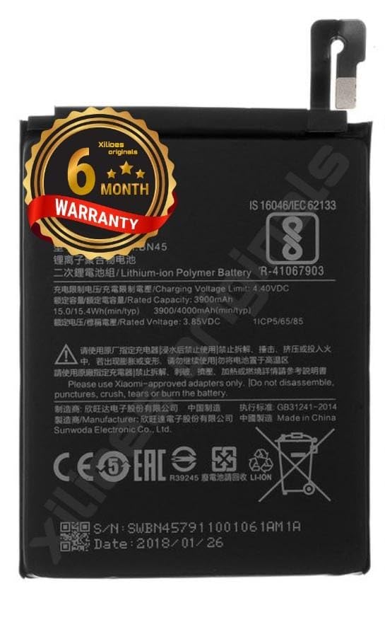 Image of BN45 Battery for Redmi Note 5 Pro MEI7S / MEI7 Battery with 6 Month Warranty** (B3)