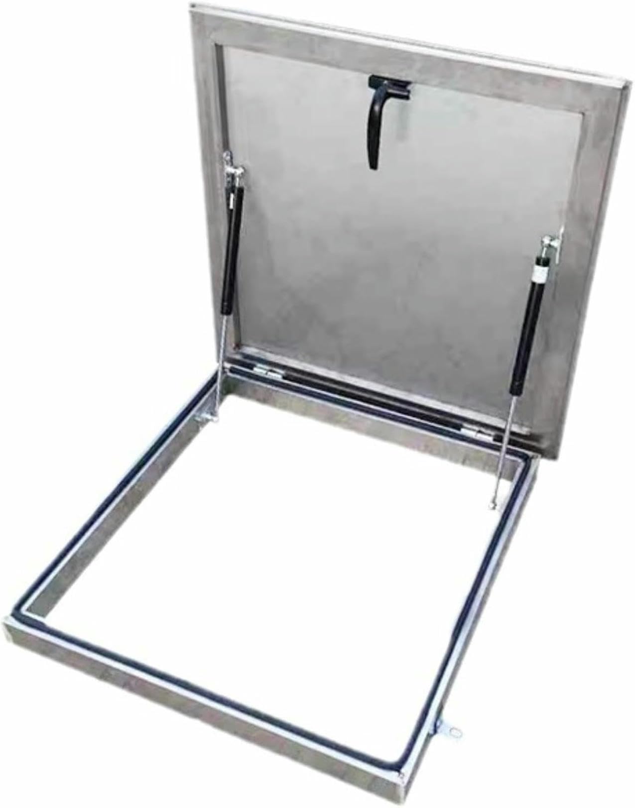 Claraboya de techo de acero galvanizado con trampilla de cubierta resistente
