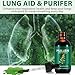 APCKFLEE 2 Fl Oz Mullein Drops, Mullein Leaf Extract for Lung Cleanse, Mullein Leaf Liquid Extract | Healthy Breathing| Non GMO, Vegan Premium Mullein Leaf Extract