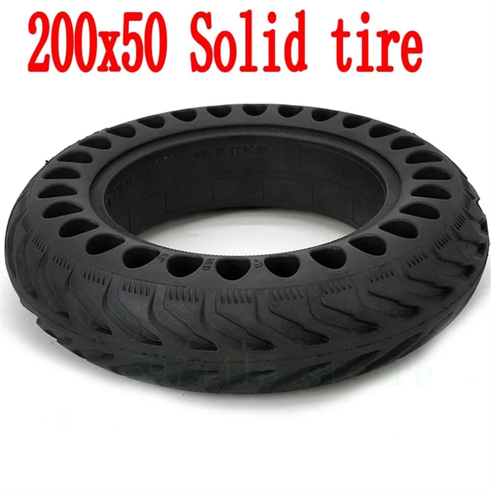 Ruedas De Repuesto para Patinetes 200x50 Scooter eléctrico for Bicicletas Neumáticos sin cámara Neumáticos de Ruedas sólidas for Motocicletas de 8 Pulgadas